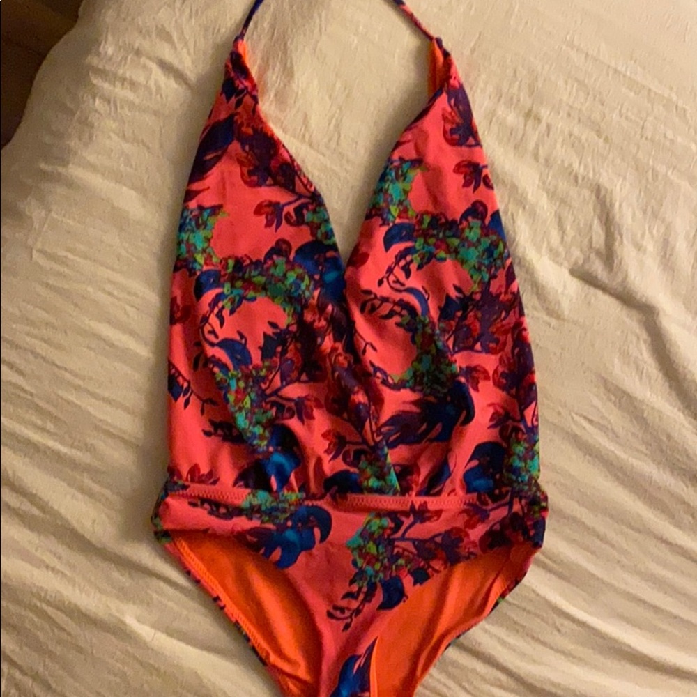 Halter Tie, One piece swimsuit Small